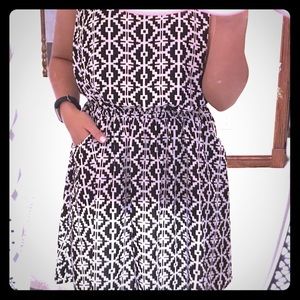 Cotton On Black/White Dress